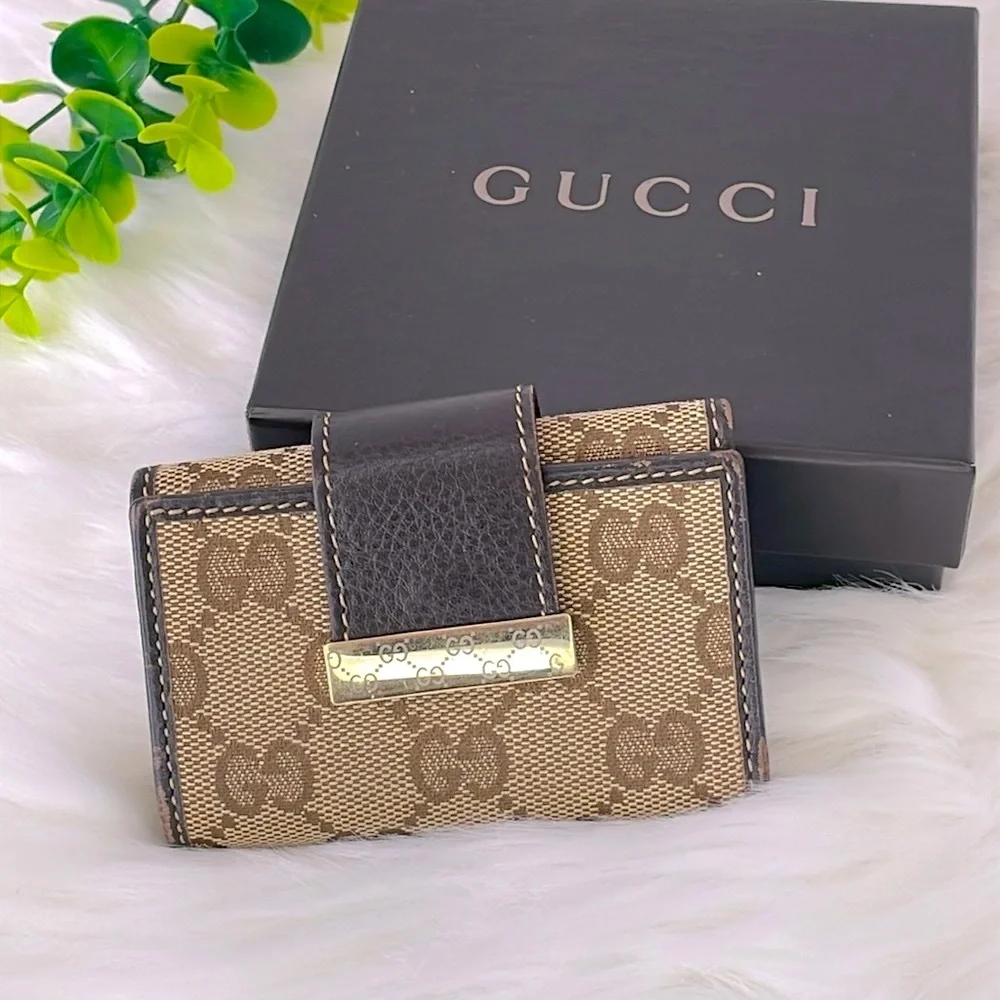 Gucci Monogram Canvas 6 Ring‎ Key Holder